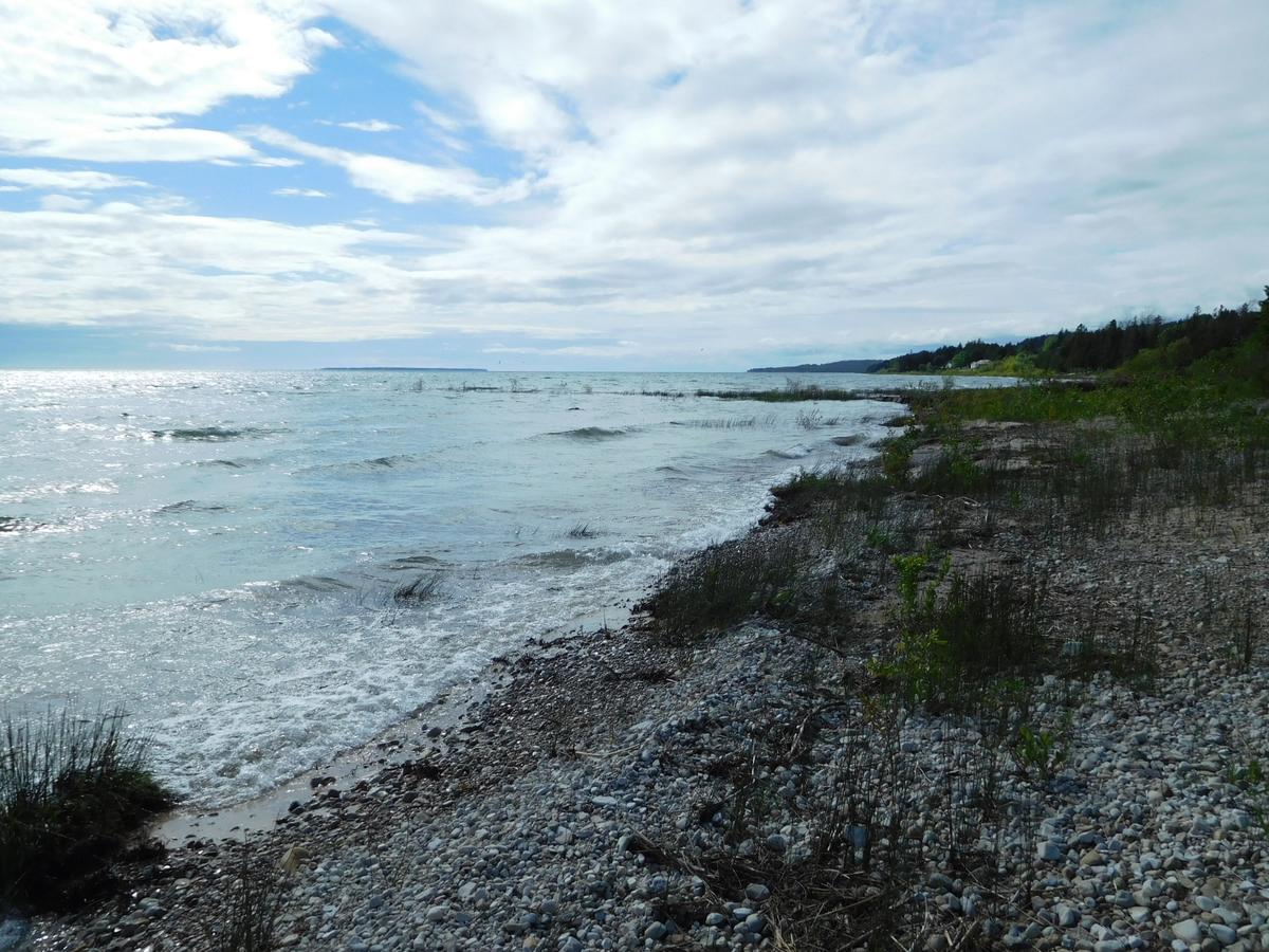 The Beach House Of St. Ignace, Cottage At Saint Ignace Exterior foto